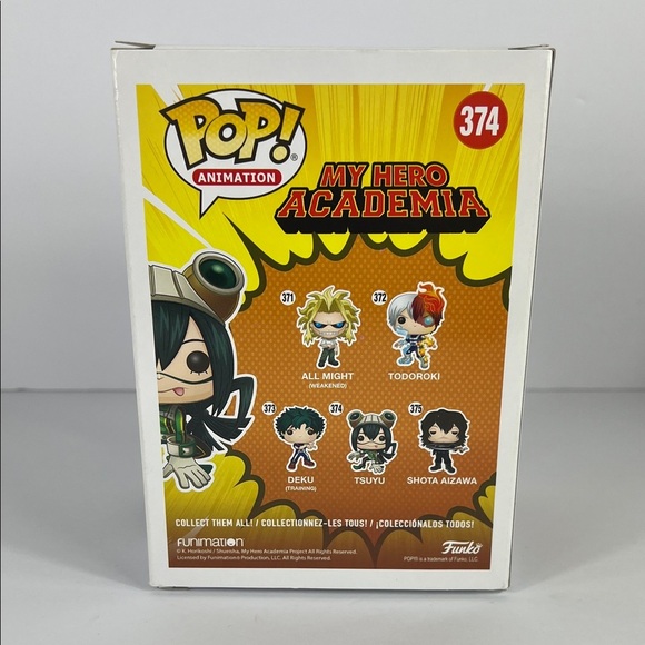 Funko Pop #374 Tsuyu My Hero Academia Vinyl Figure Frog Pop Television - Picture 3 of 6